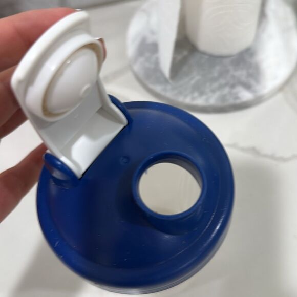 Blue and White Shaker Bottle - Picture 2 of 2